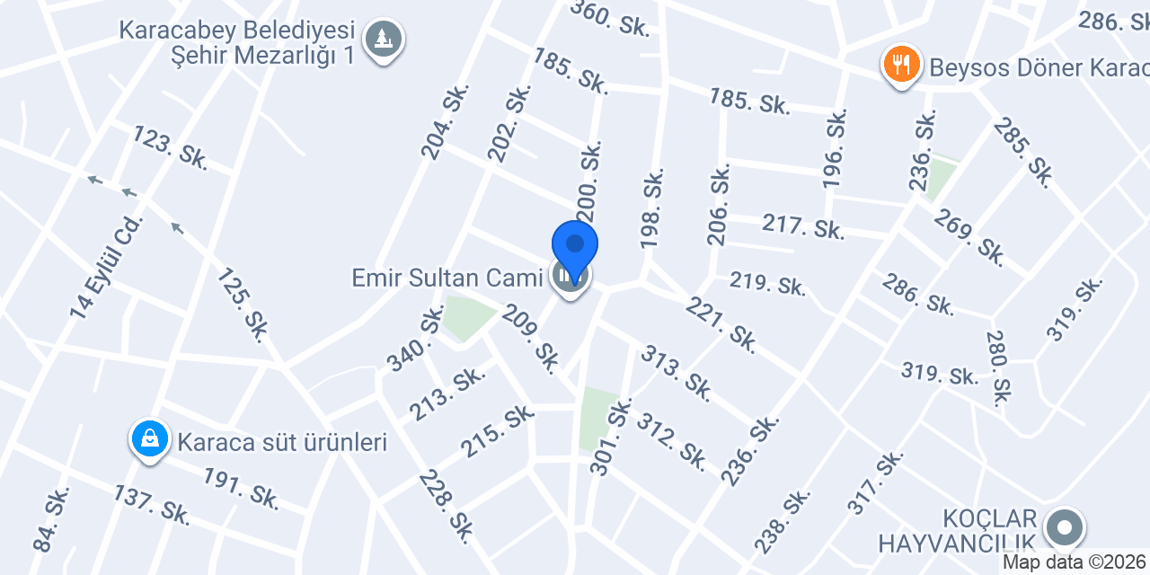 SUSAM SOKAĞI konumu