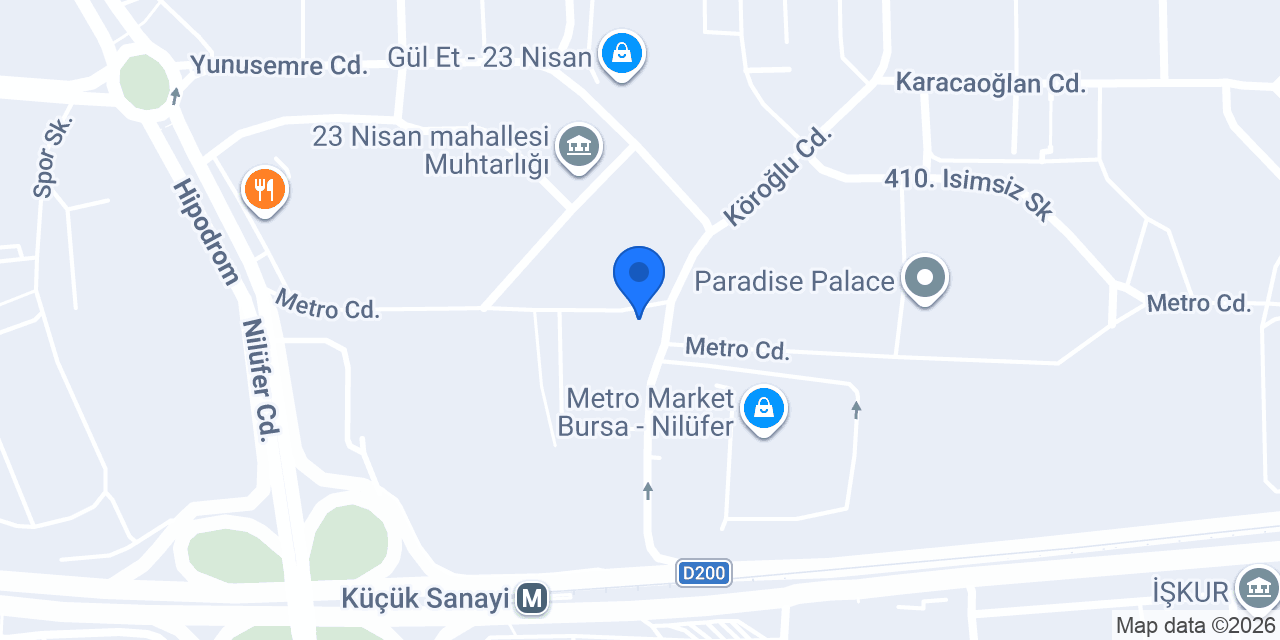 ECZANE ASLI AKAY konumu