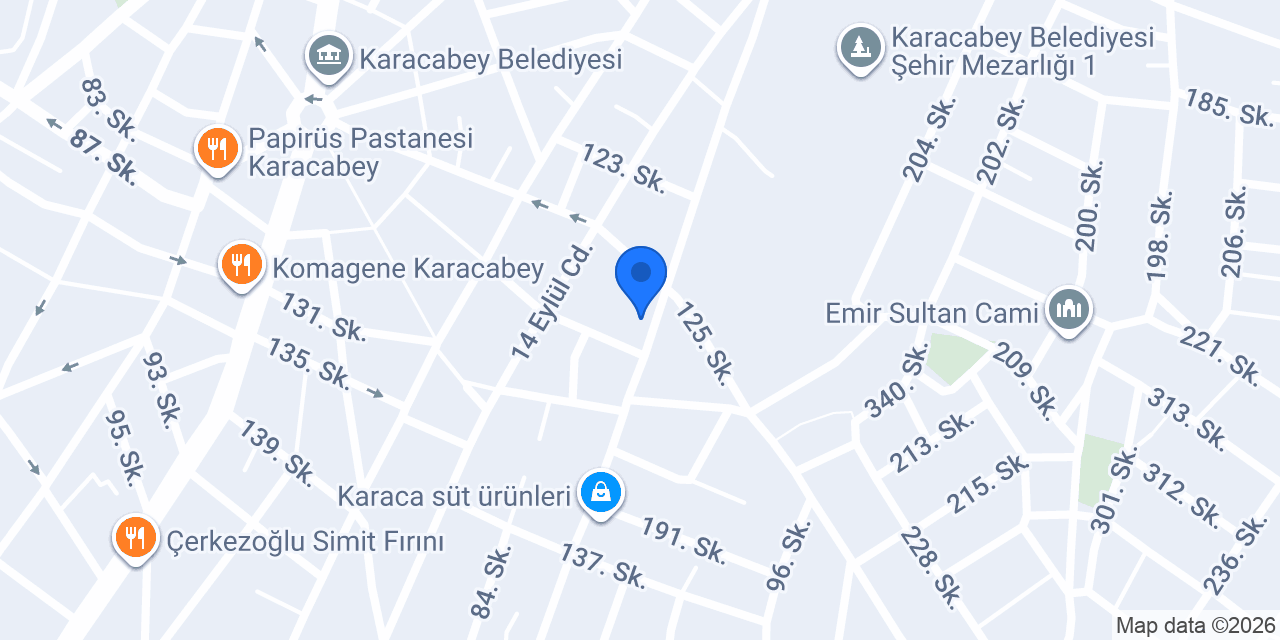 Elit davet salonu konumu