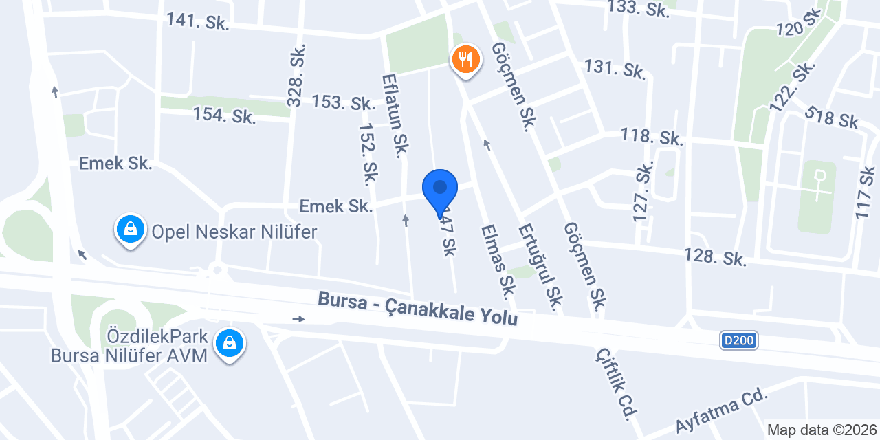 Nurgül Sicim Özel Sağlık Kabini konumu