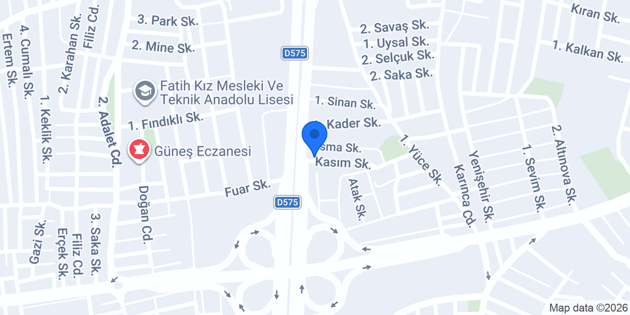 Tekvim Kardeşler konumu