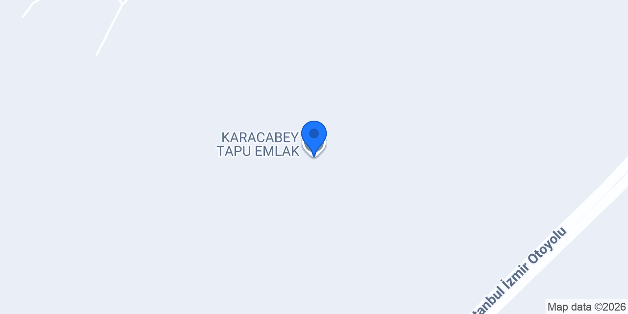 KARACABEY TAPU EMLAK konumu