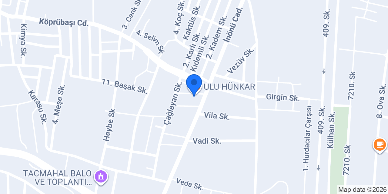 ULU HÜNKAR konumu