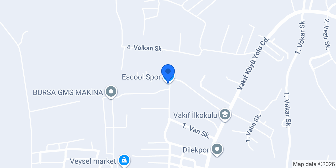 Escool Spor konumu