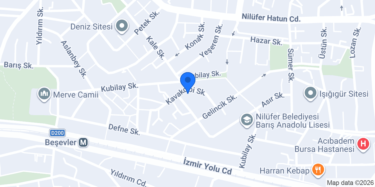 Sercan Market konumu