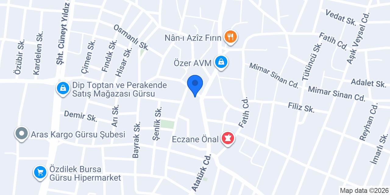 Çelik Ticaret konumu