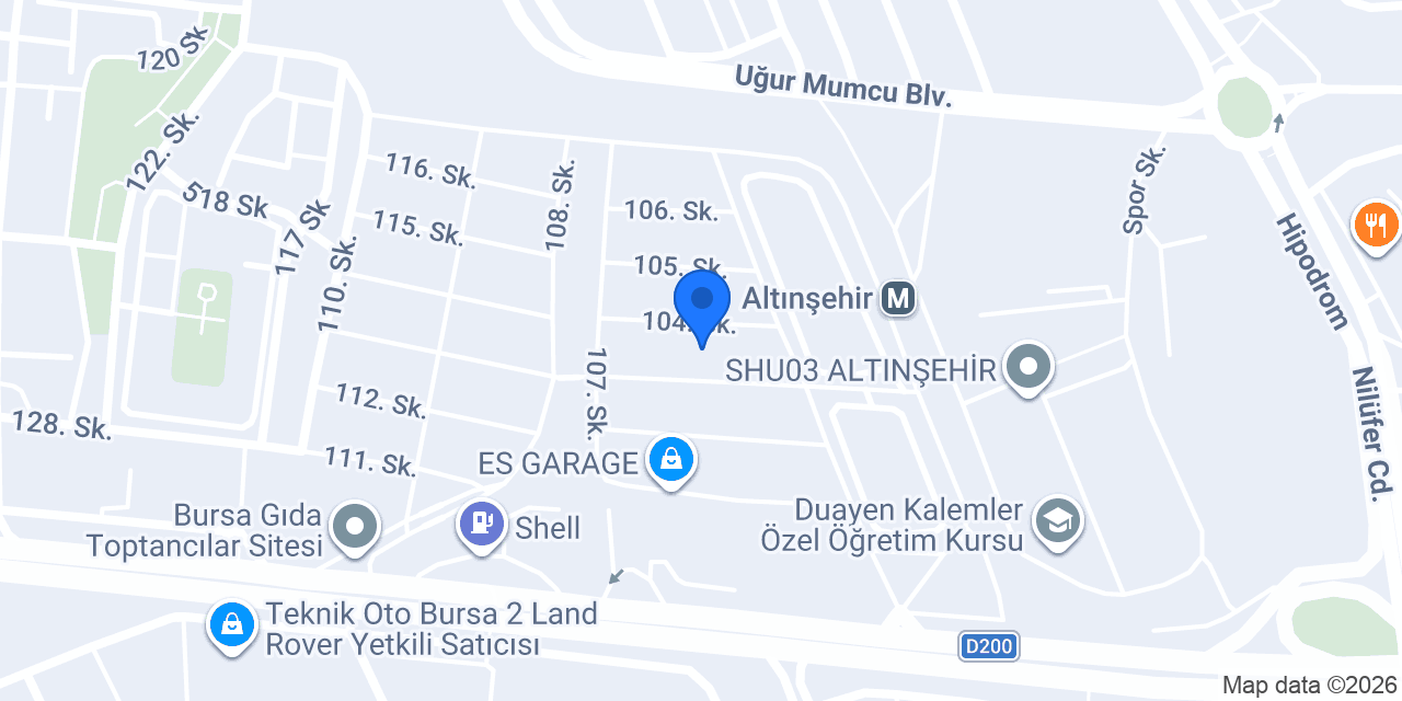 Moto Cerrah konumu