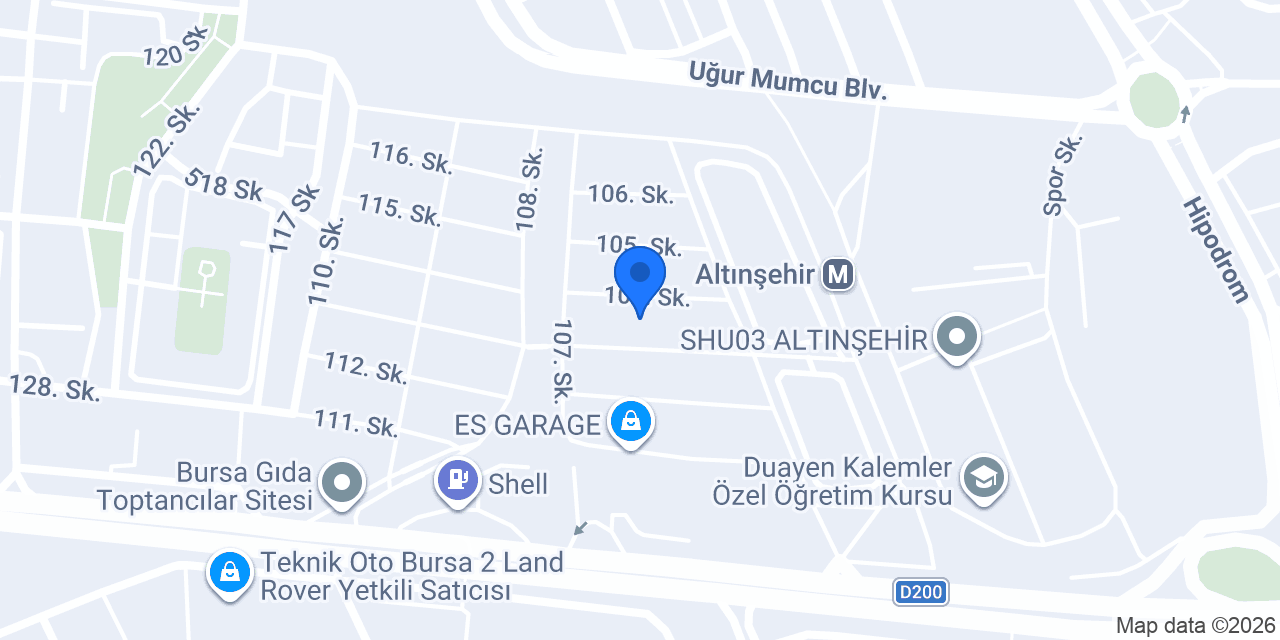 Feyz Çiftliği Nilüfer konumu