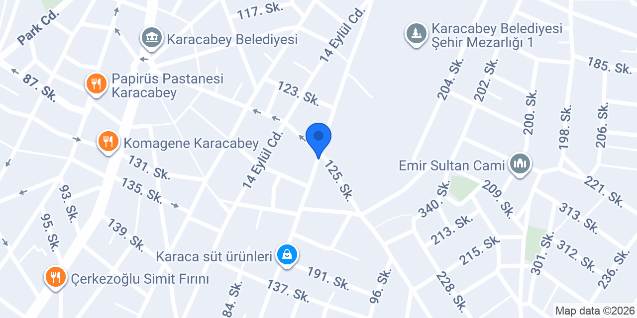 Mavi Elektronik konumu