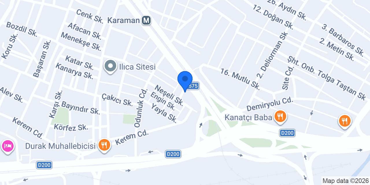 Ürotaş Hayat Tıp Merkezi konumu