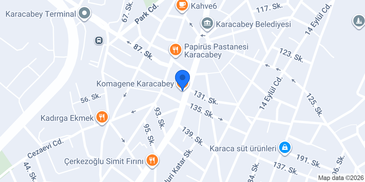 Komagene Karacabey konumu