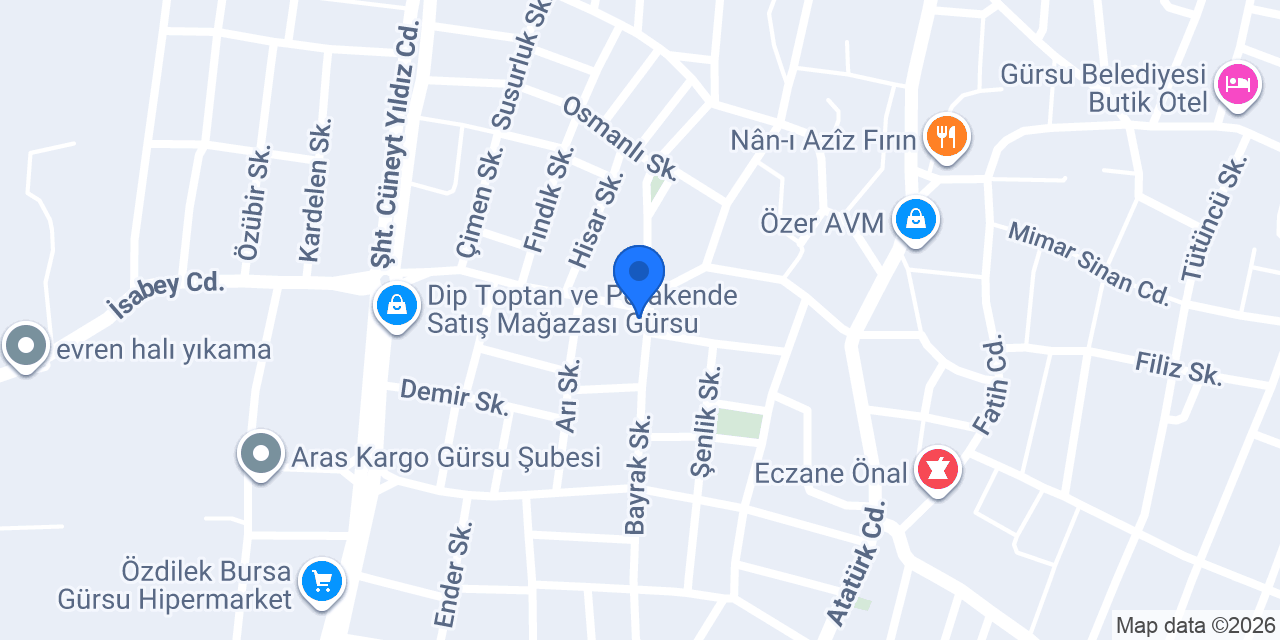 Çağlayan Tarım İlaçlama konumu