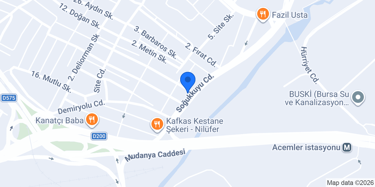 Tereyağlı meşhur pilavcı konumu