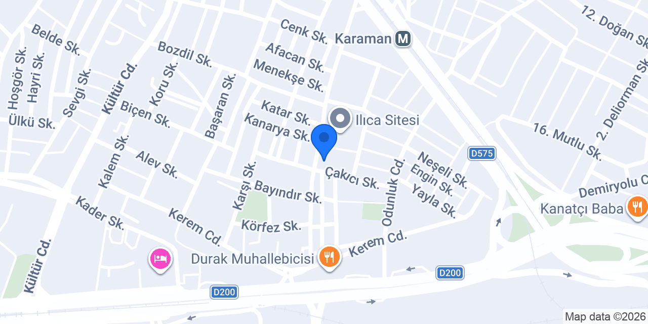 EMRE AK HAİR STUDİO konumu