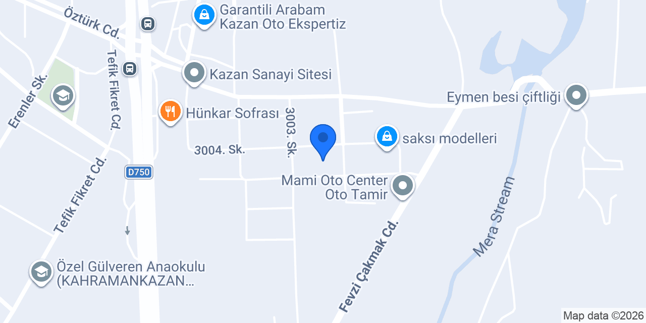 YANAR MOTORS konumu