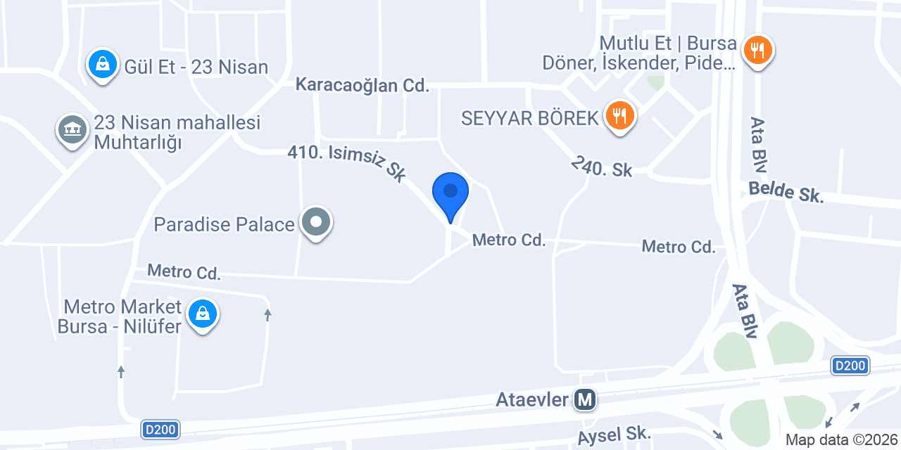 ÖZGÖK OTOMOTİV konumu