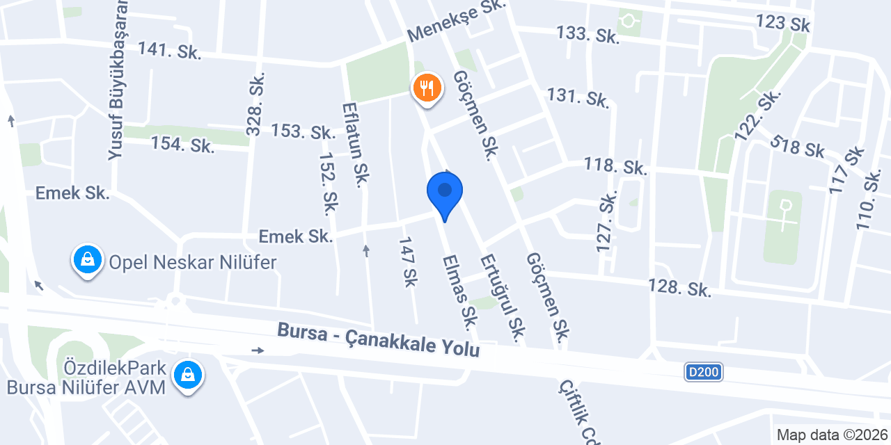 Özsu Havuz konumu