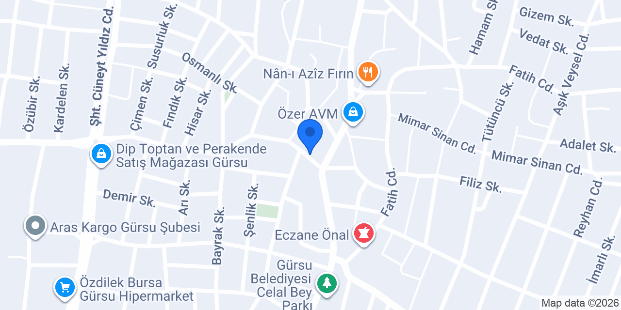 Ülkü Elektrik konumu