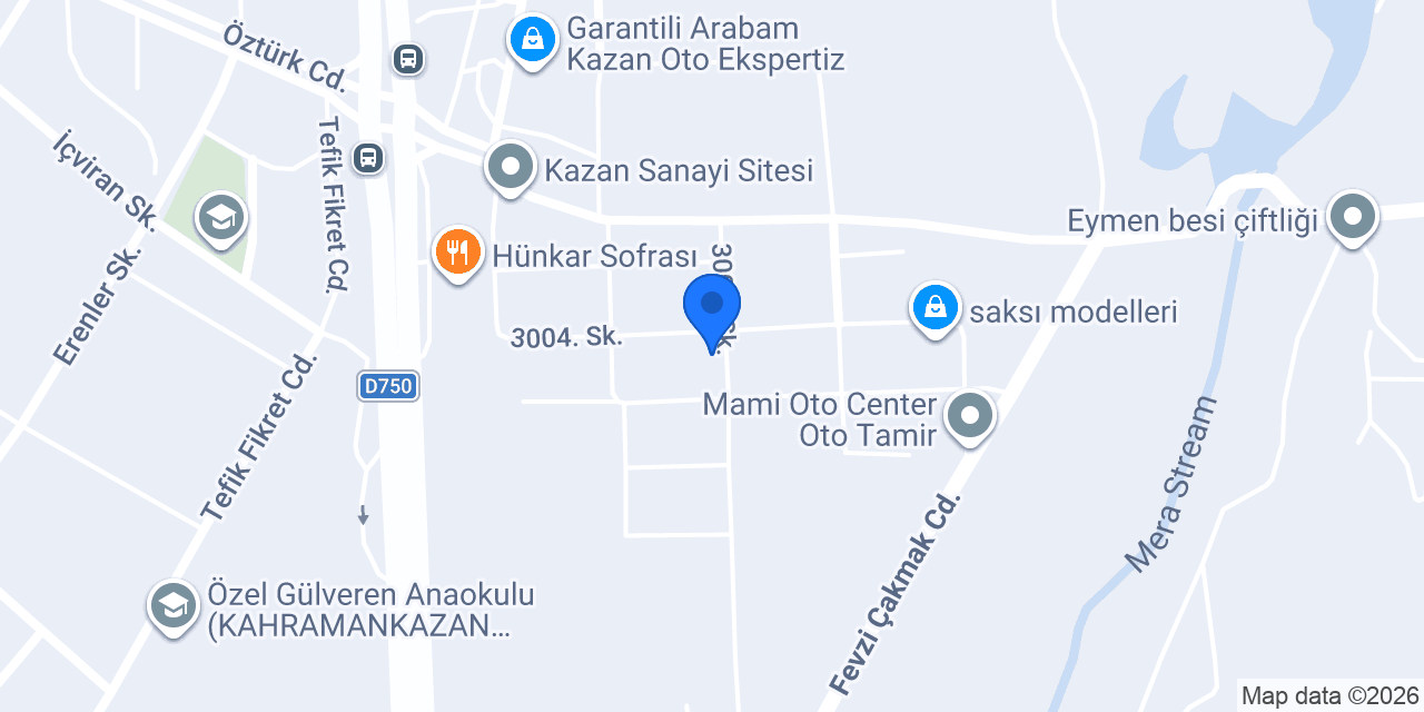 Bilfa Mobilya konumu