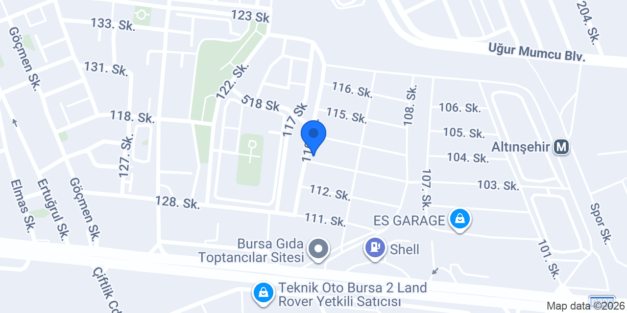 Öz zeytinciler konumu