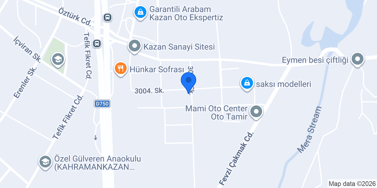 Kuruçay Garage konumu