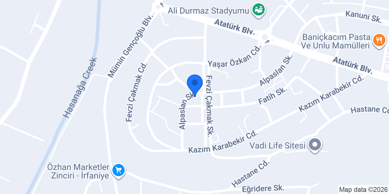 Avcı Market konumu