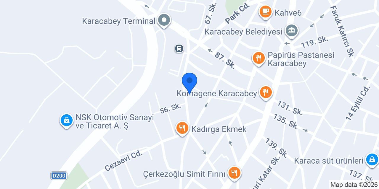 Öz Şifa Veteriner Kliniği konumu
