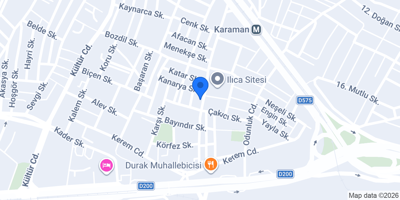 Tiba Mimarlık konumu