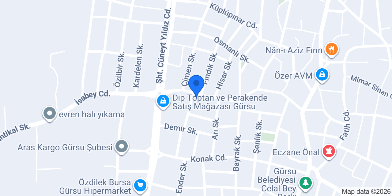 ithal dünyası konumu