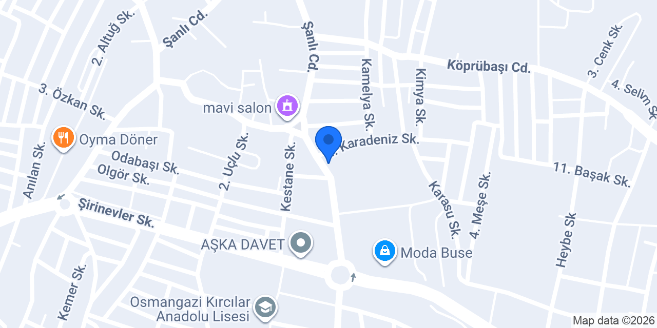 YönLass Bursa Jant Lastik konumu