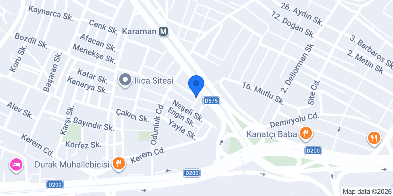Yeşil Kent Turizm konumu