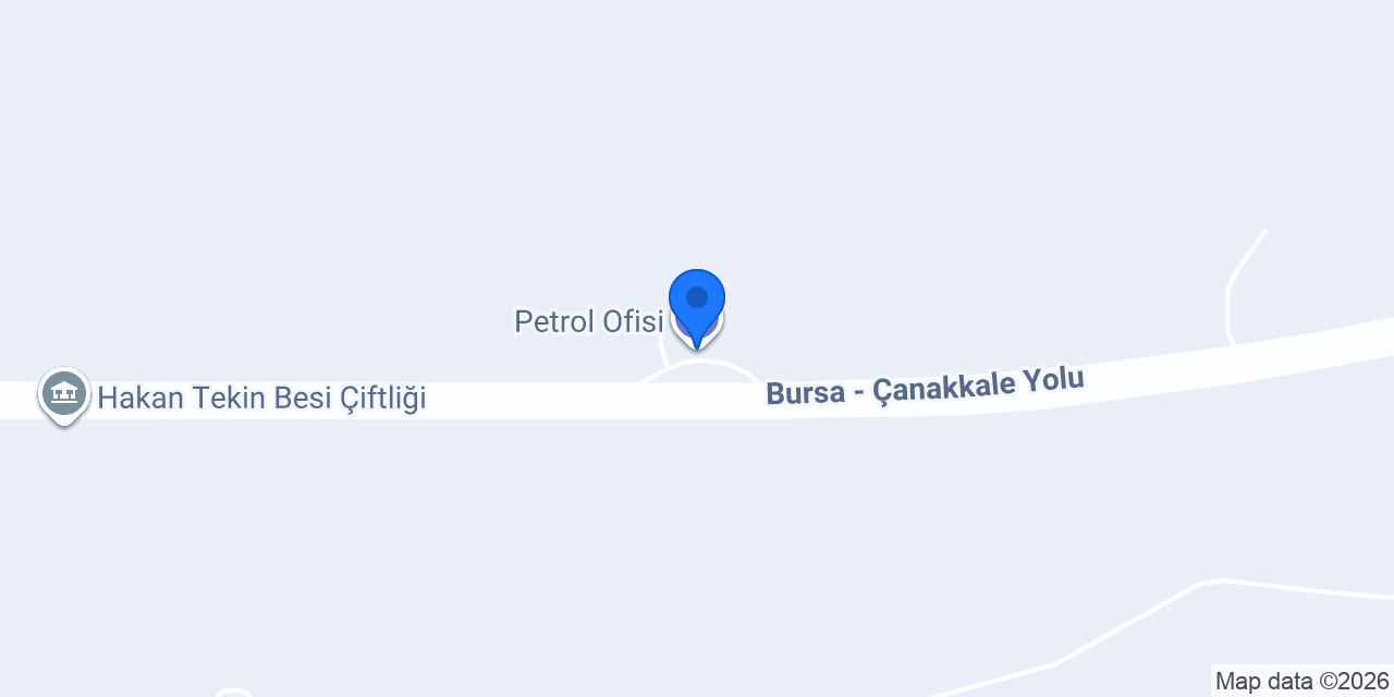 Petrol Ofisi konumu