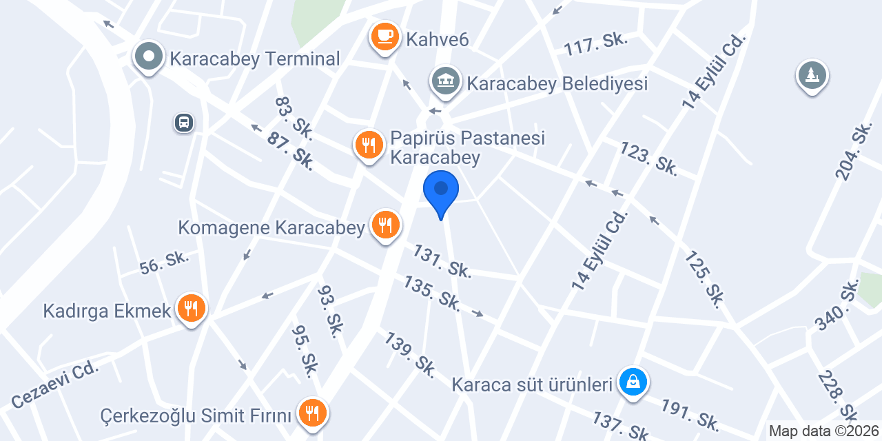 Karacabey 1. Noterliği konumu