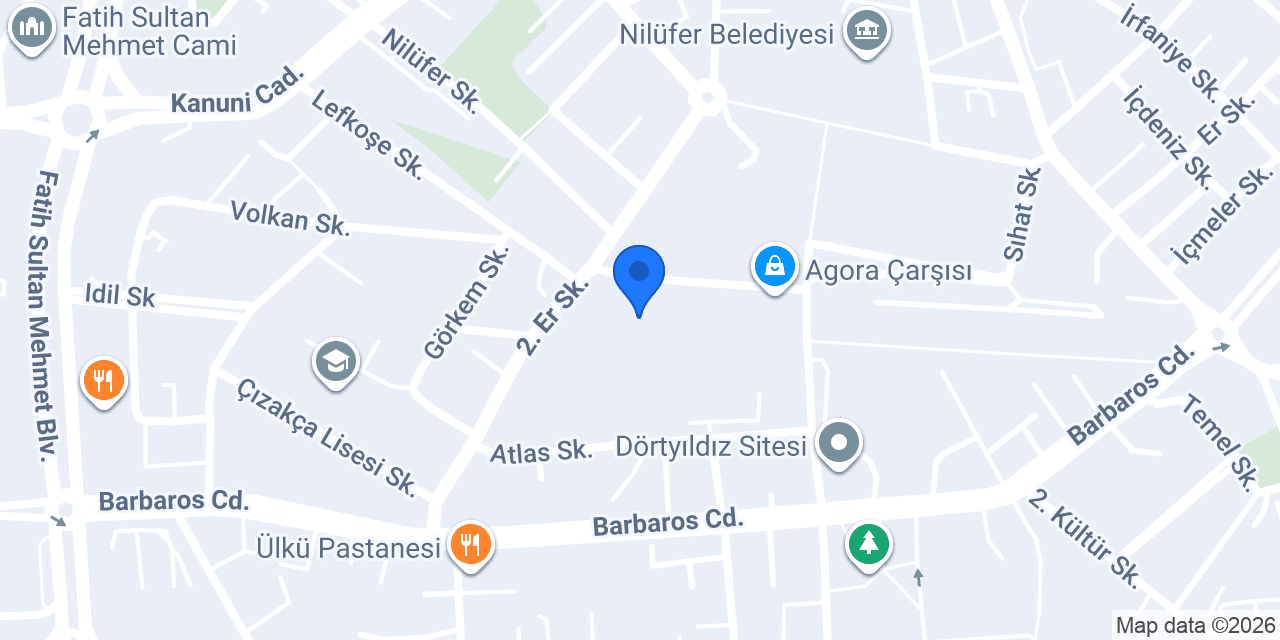 Agora Pilavcisi konumu