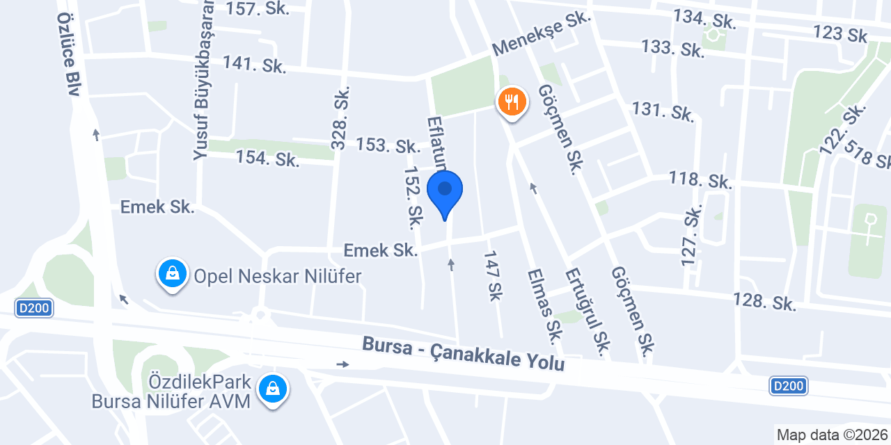 Okan Sabuncular Sanat Atölyesi konumu