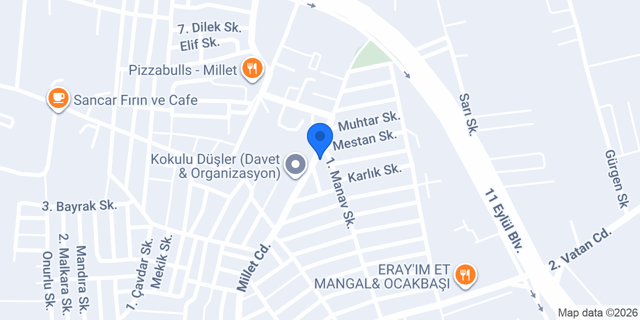 Cadde Cafee konumu