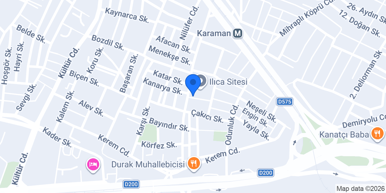İlktur Turizm Taş. San.Tic. Ltd. Şti. konumu