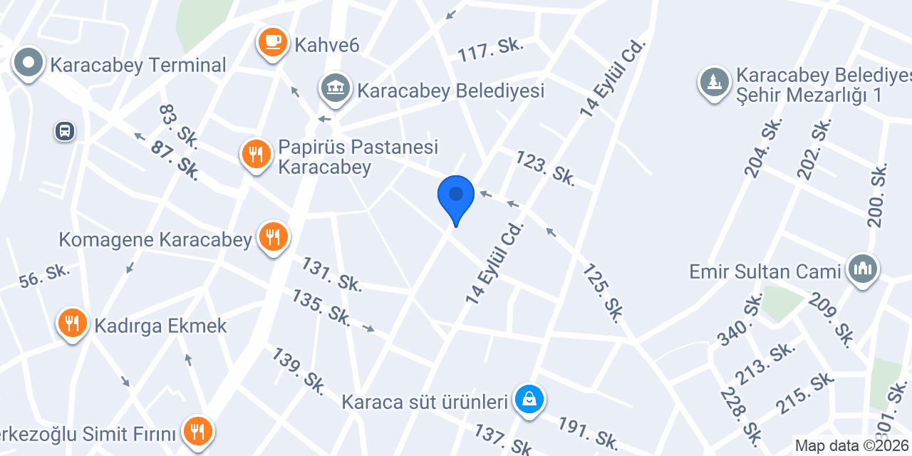 KARACABEY GROSS MARKET konumu