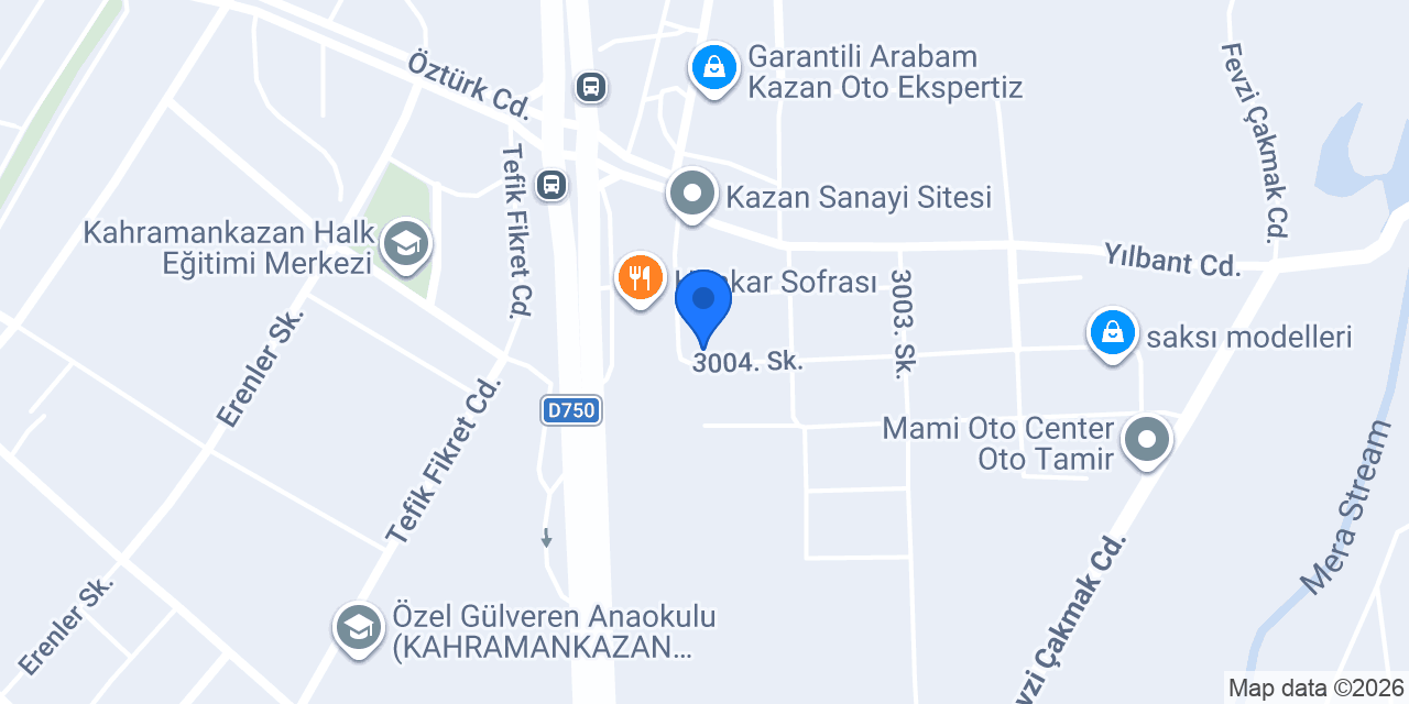 NEHİR OTO Tamir ve Fren Servisi konumu