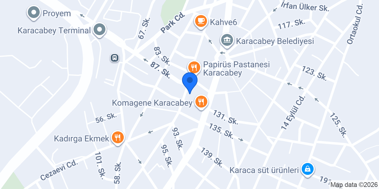 Hayat Kırtasiye konumu