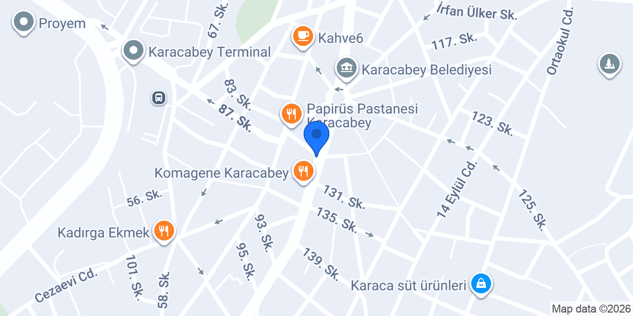 Özçe Müşavirlik Ve Mali Danışmanlık - Özgür Çekiç konumu