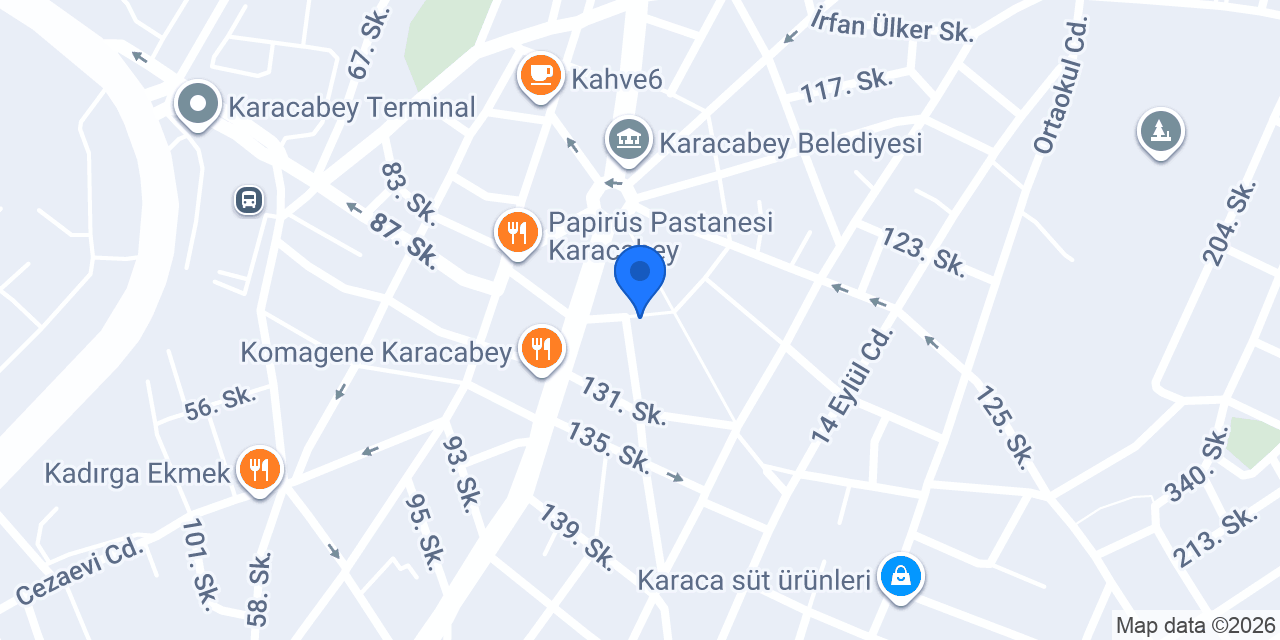 Karacabey Sınav Kurs Merkezi konumu