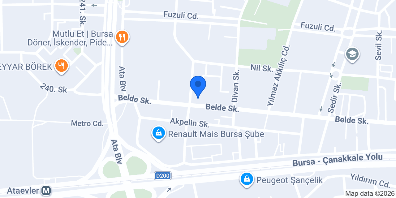 RESULCAN TÜRKEL BAY BAYAN KUAFÖR konumu