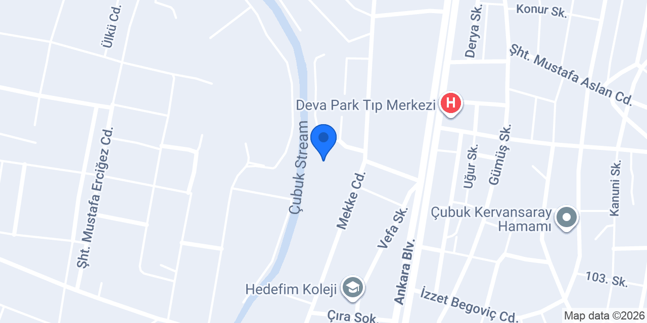 ÇUBUK AKYURT MANITO FORKLIFT konumu