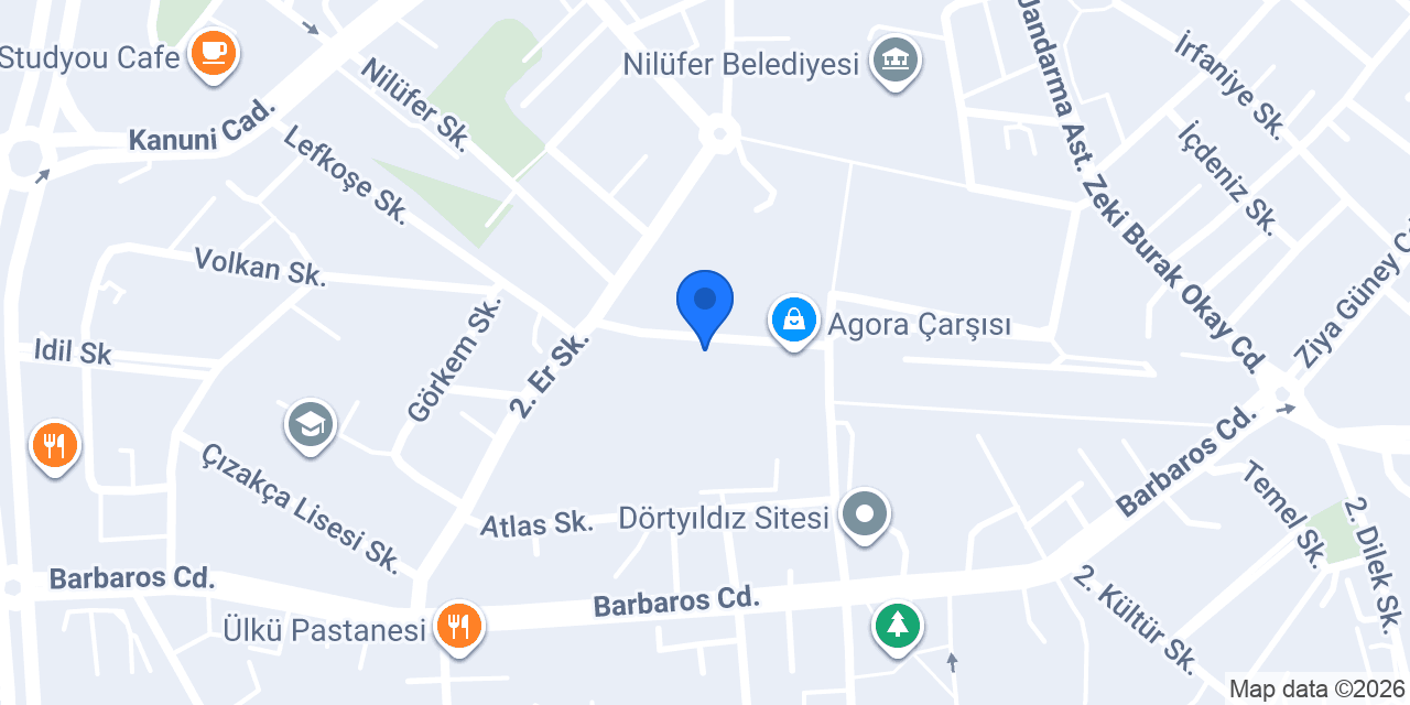 Agora Nefes Restaurant konumu