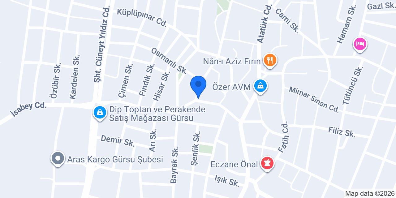 Nöbetçi Tostçu konumu
