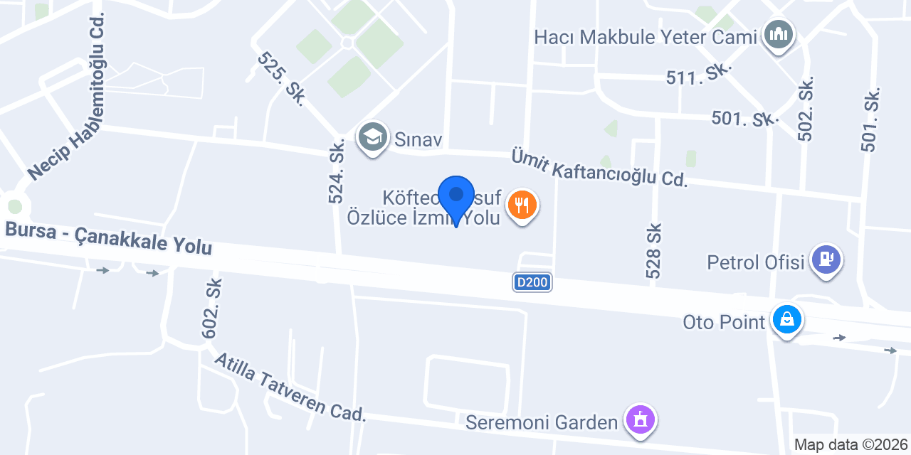 Otoshops Çavdarlı konumu