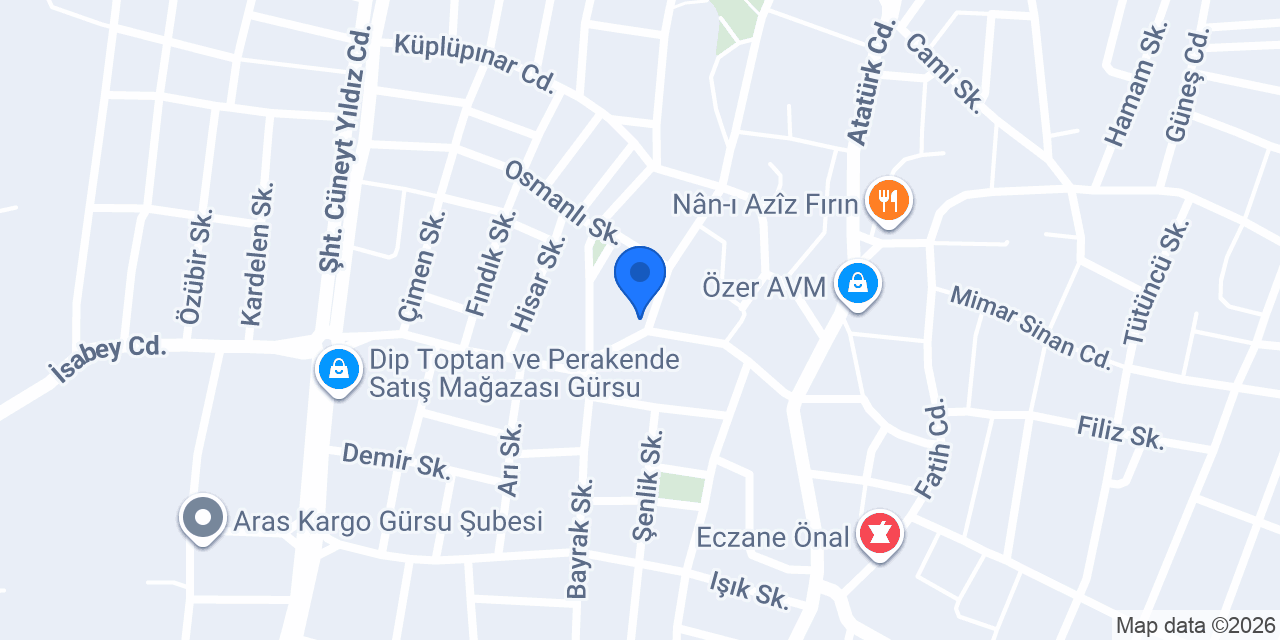 Terzi Asya konumu
