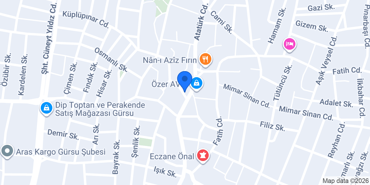 Artı Elektrik Elektronik konumu