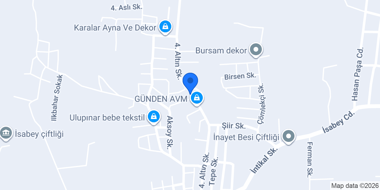 Ebru yıldız kuaför konumu